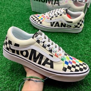 Vans Comfycush Old Skool Moma Brand Checkerboard